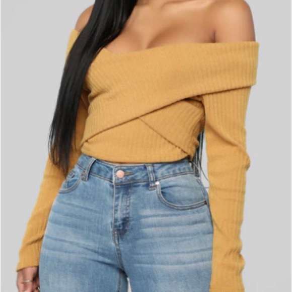 Fashion Nova Tops - Fashion Nova Cross Top